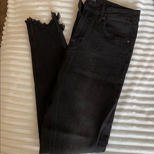 Wild fable black distressed jeans
